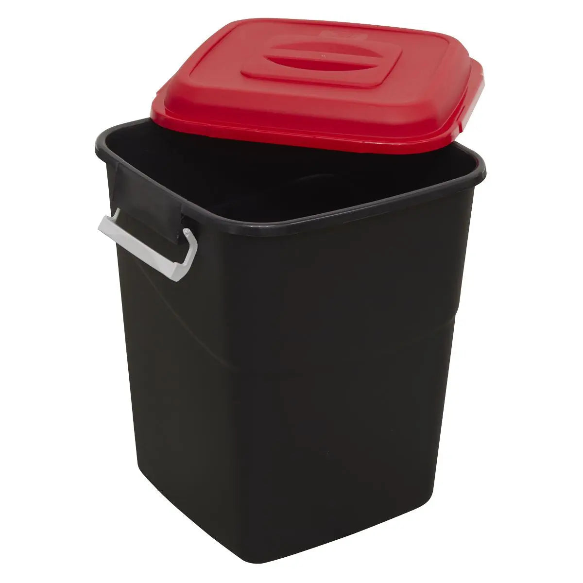 Sealey Refuse/Storage Bin 50L - Red 