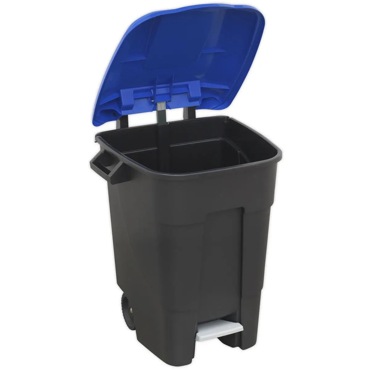 Sealey Refuse/Wheelie Bin with Foot Pedal 100L - Blue 