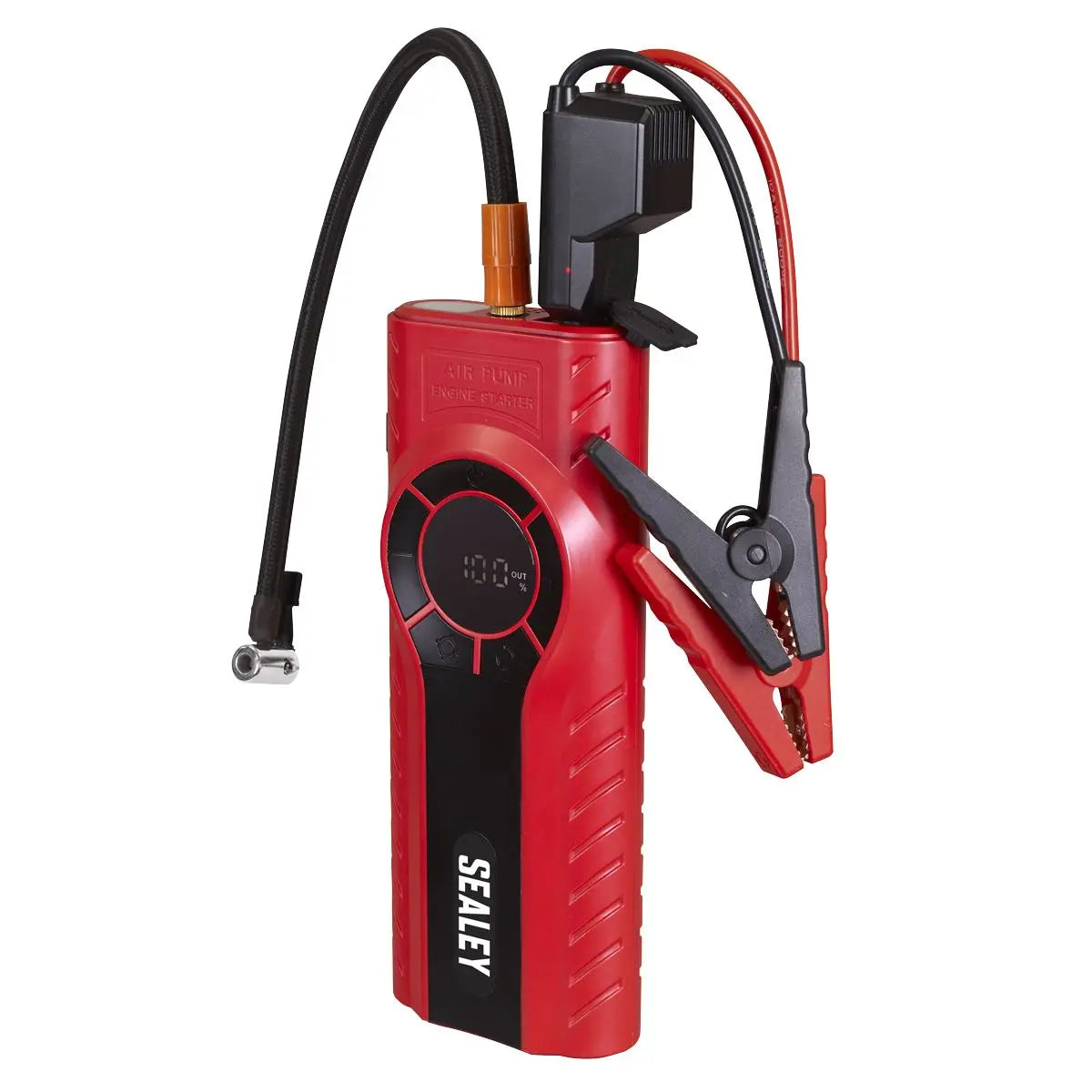 Sealey RoadStart® 1200A 12V Jump Starter & Tyre Inflator  White Rose Tools