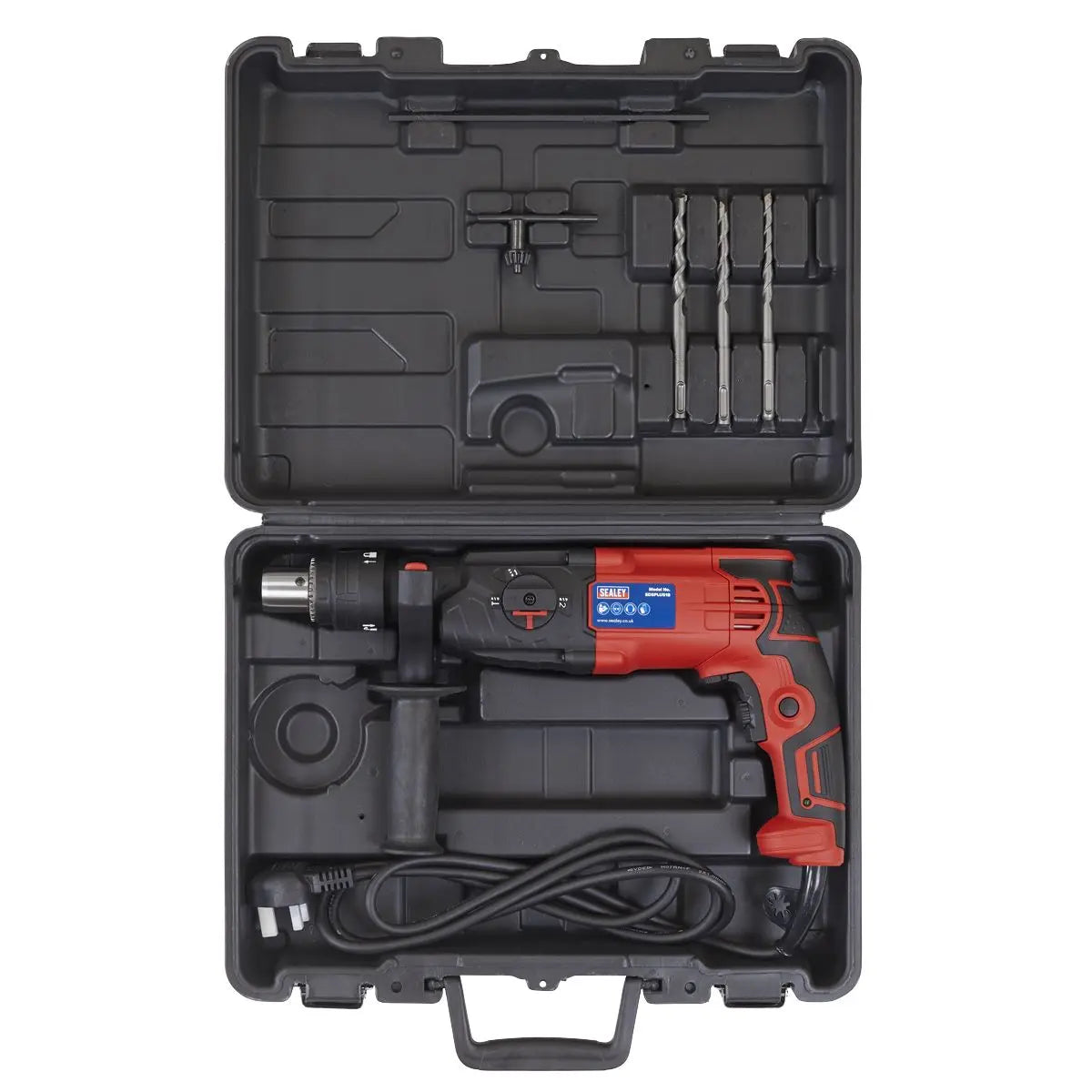 Sealey Rotary Hammer Drill SDS Plus Ø18mm 750W/230V 