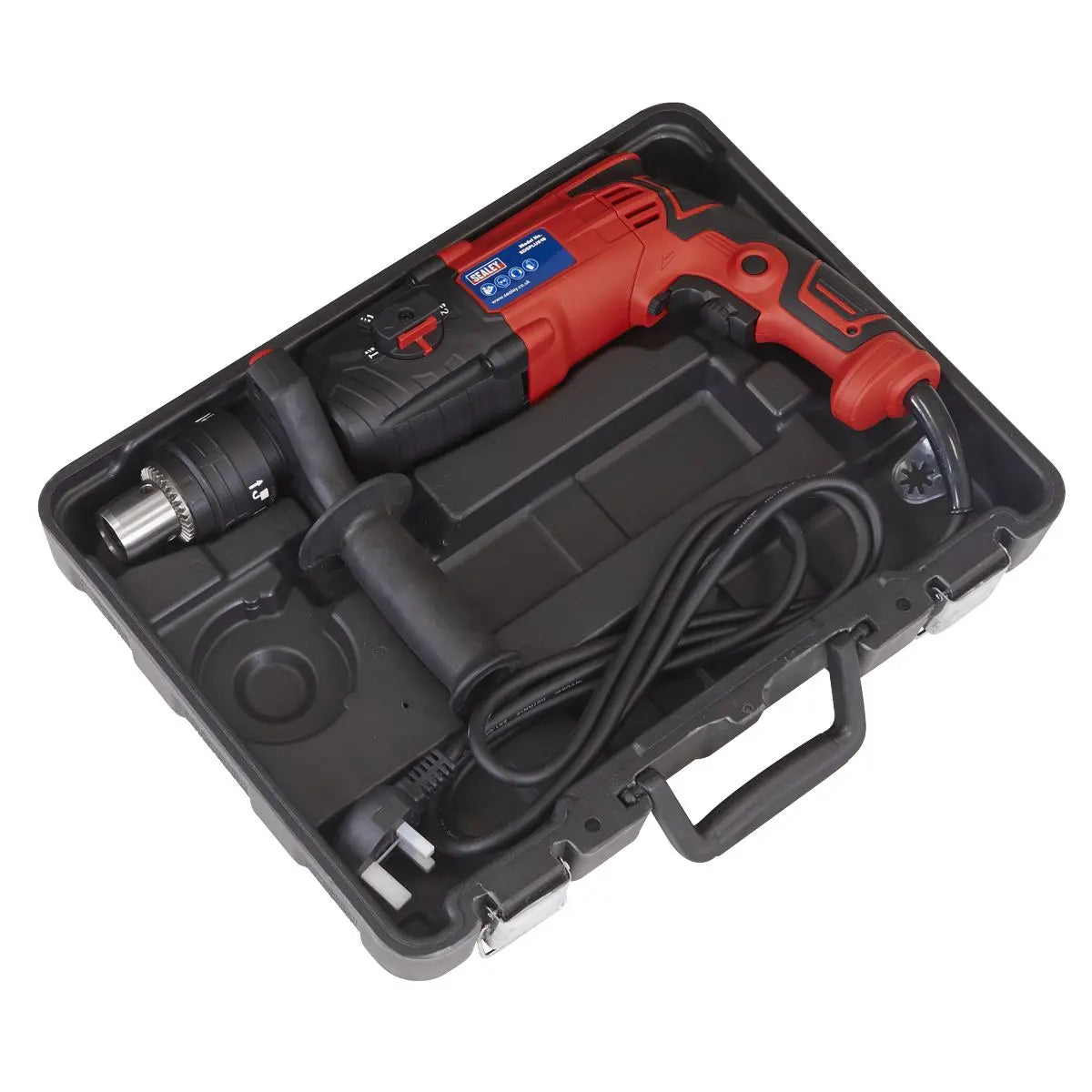 Sealey Rotary Hammer Drill SDS Plus Ø18mm 750W/230V 