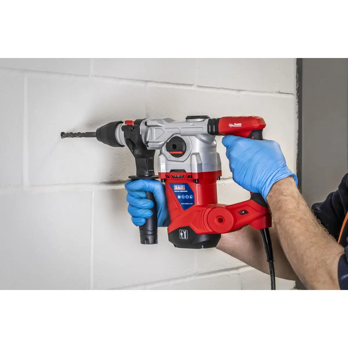 Sealey Rotary Hammer Drill SDS Plus Ø32mm 1500W/230V 