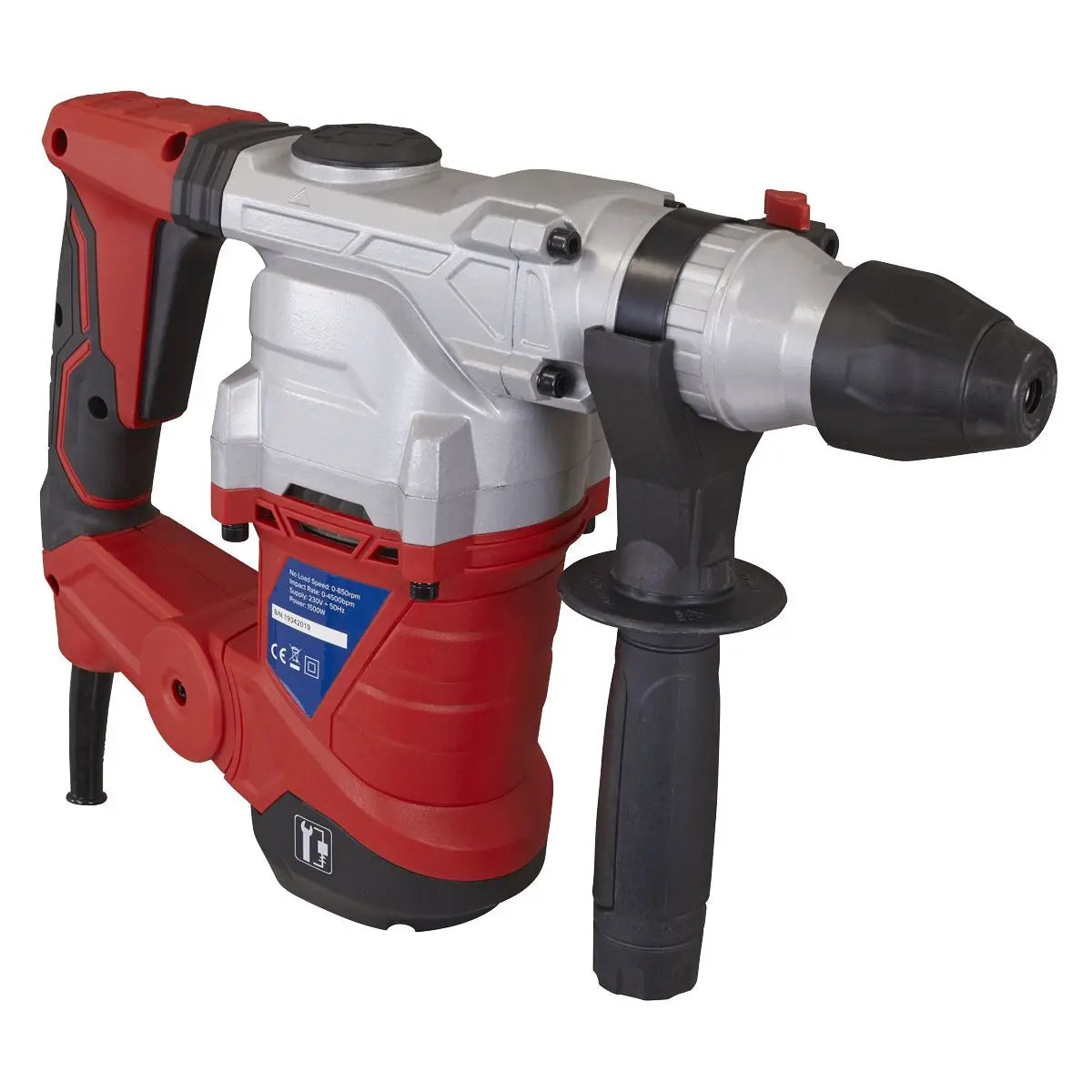 Sealey Rotary Hammer Drill SDS Plus Ø32mm 1500W/230V 