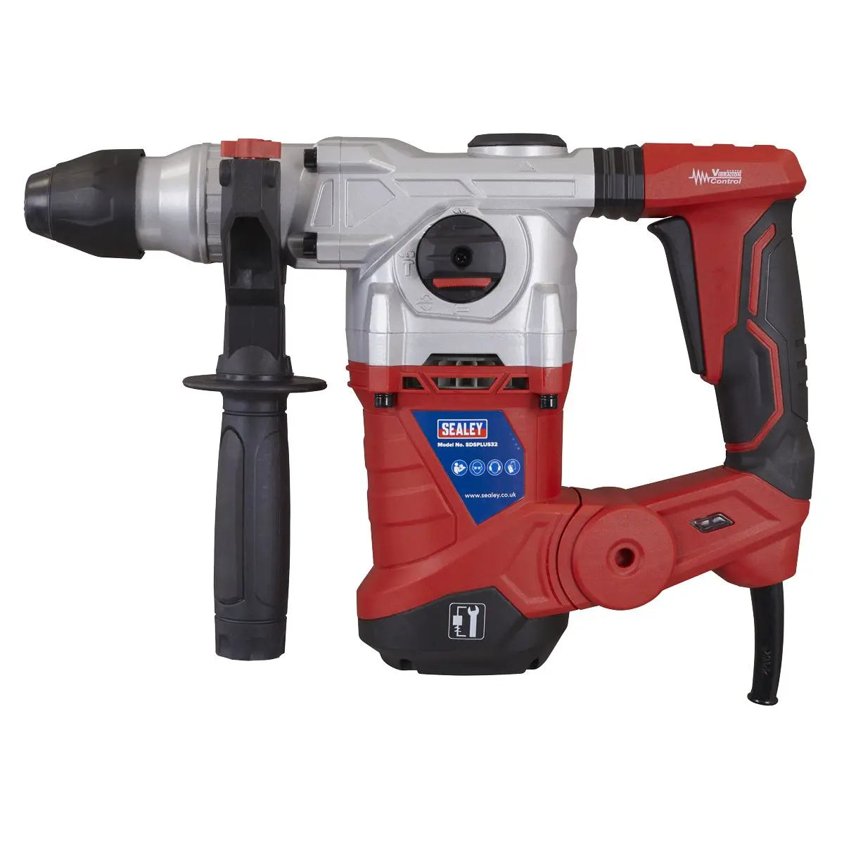 Sealey Rotary Hammer Drill SDS Plus Ø32mm 1500W/230V 