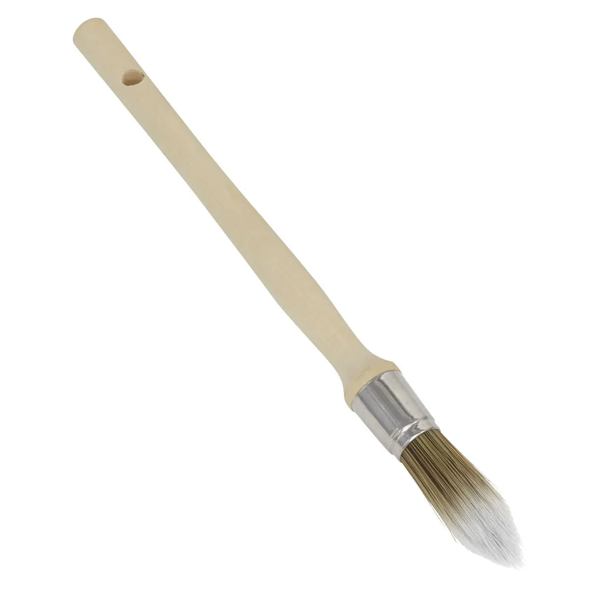 Sealey Round Sash Brush 15mm  White Rose Tools
