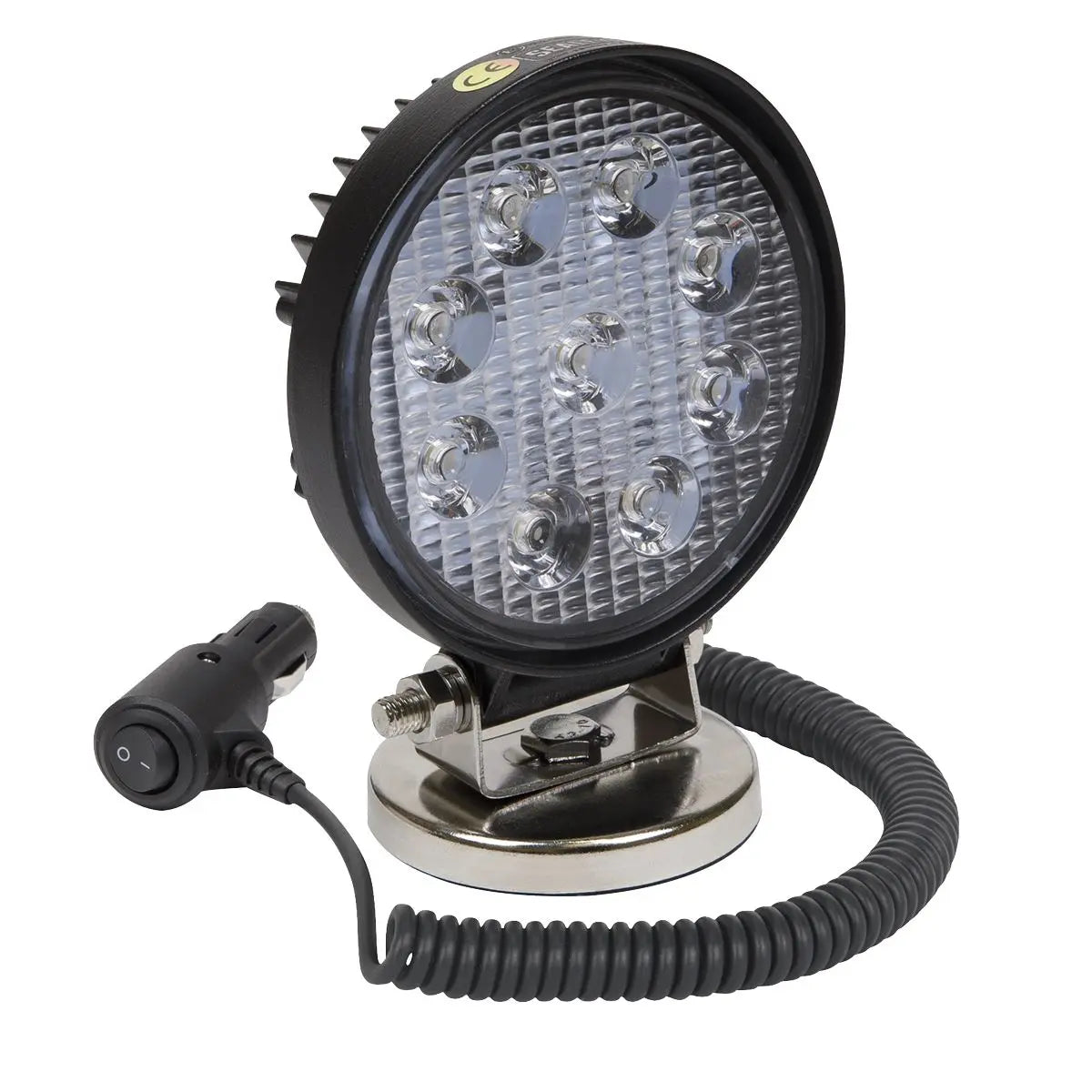 Sealey Round Worklight with Magnetic Base 27W SMD LED 