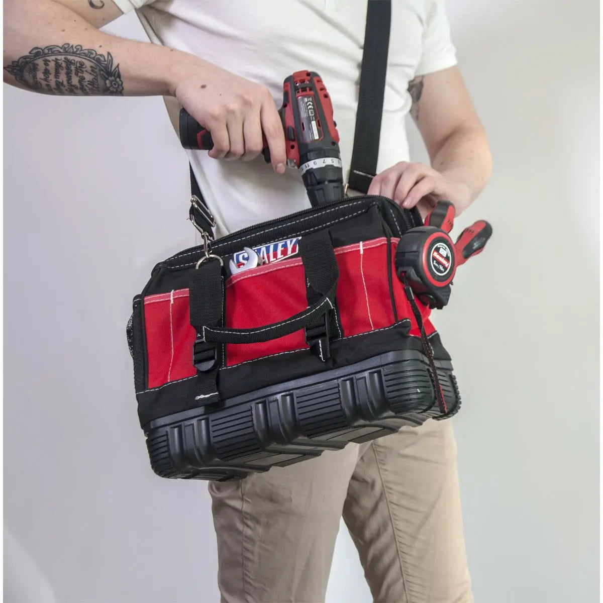 Sealey Rubber Bottom Tool Storage Bag 305mm 