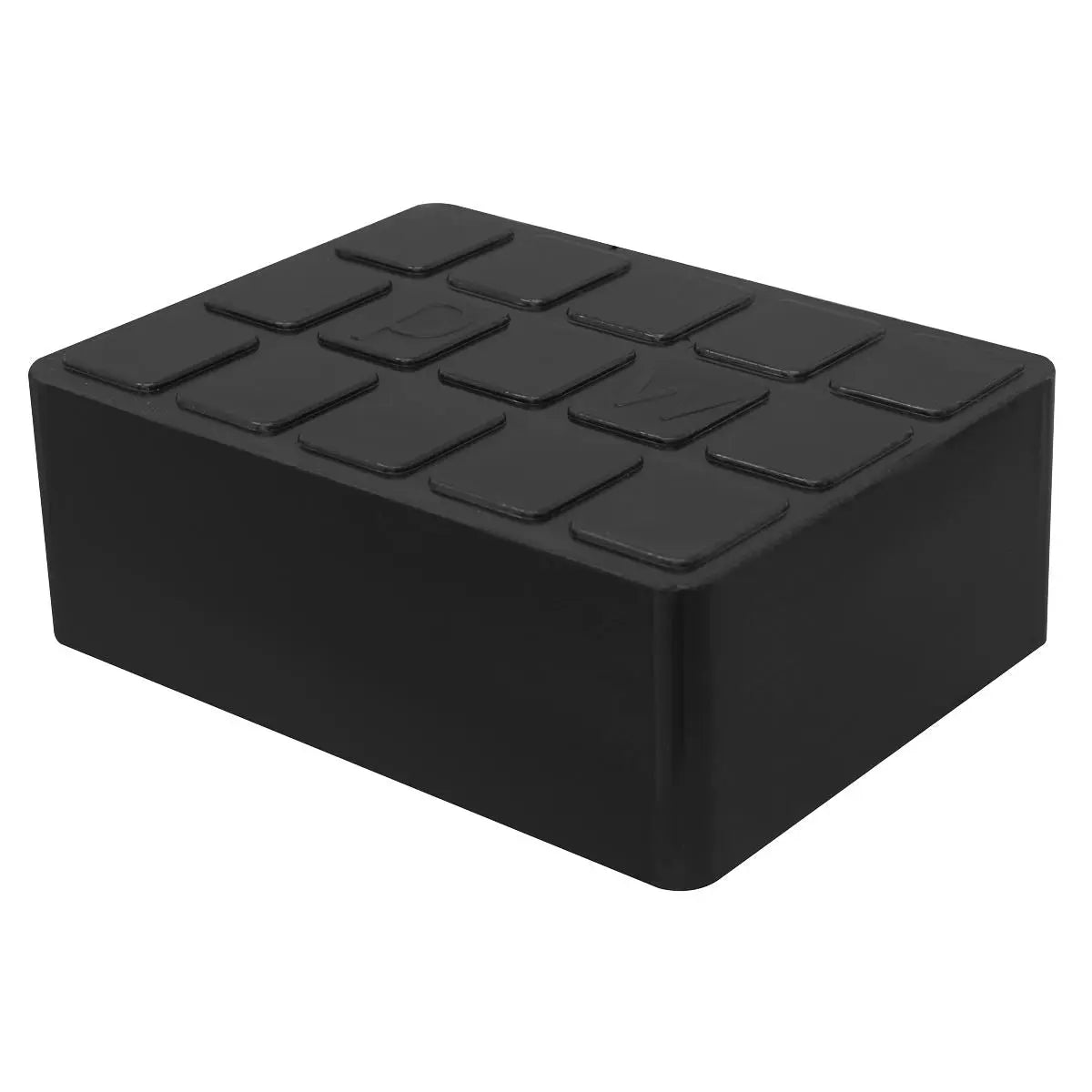 Sealey Rubber Support Block for Viking Jacking Beams 60mm  White Rose Tools
