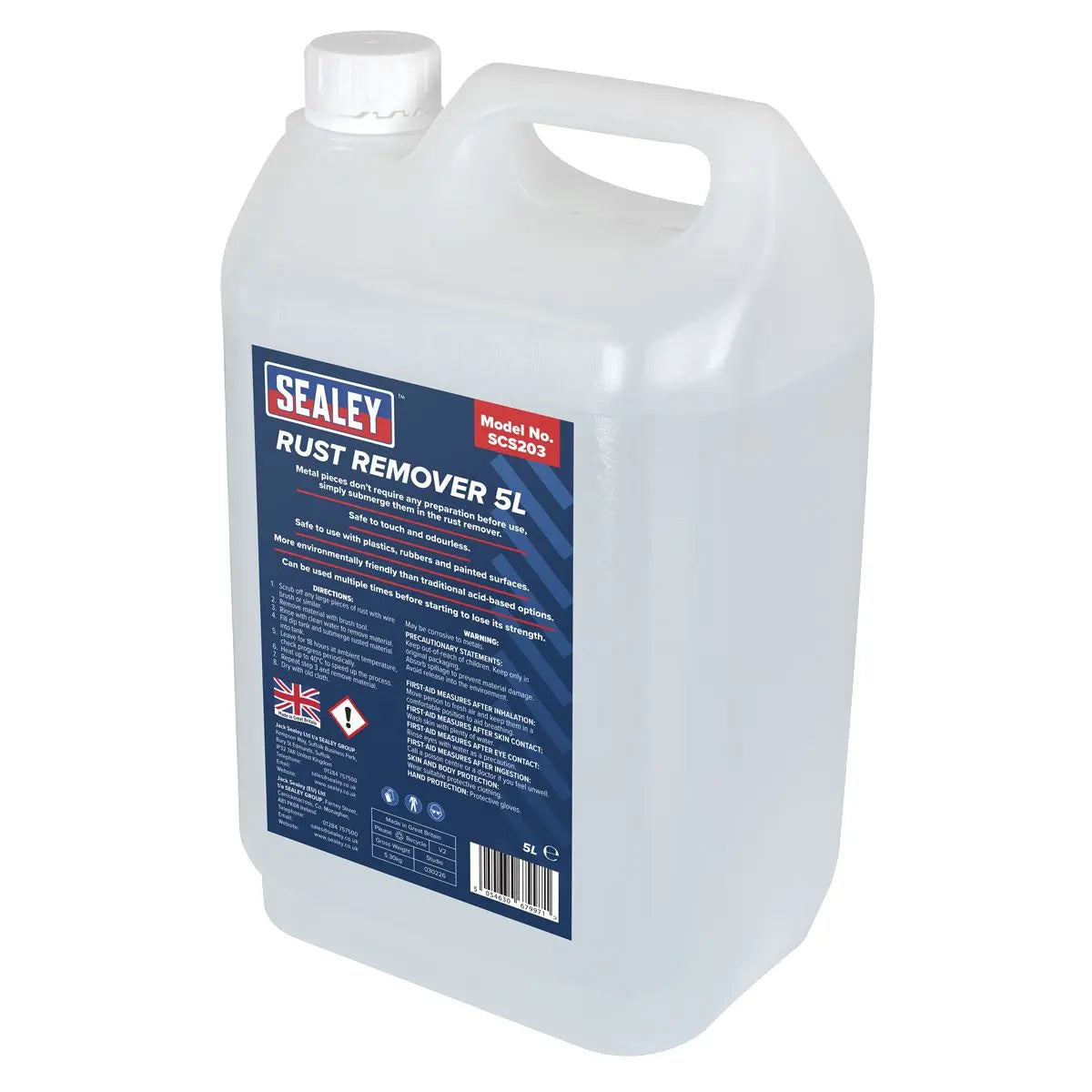 Sealey Rust Remover 5L  White Rose Tools