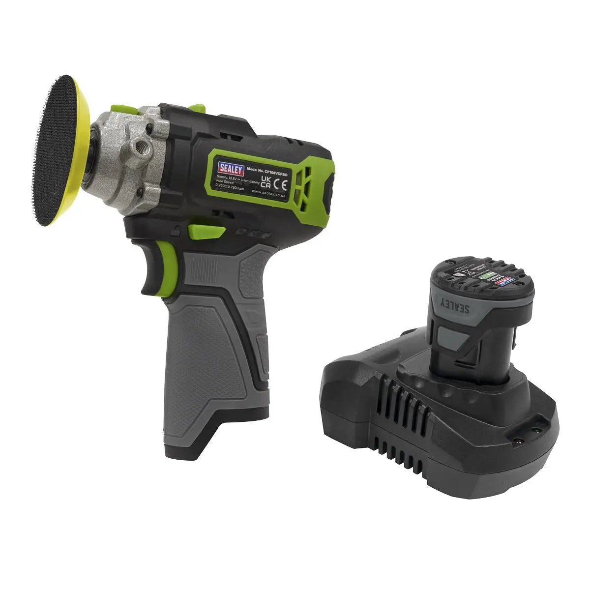Sealey SV10.8 Series 75mm Cordless Polisher 10.8V - Body Only 