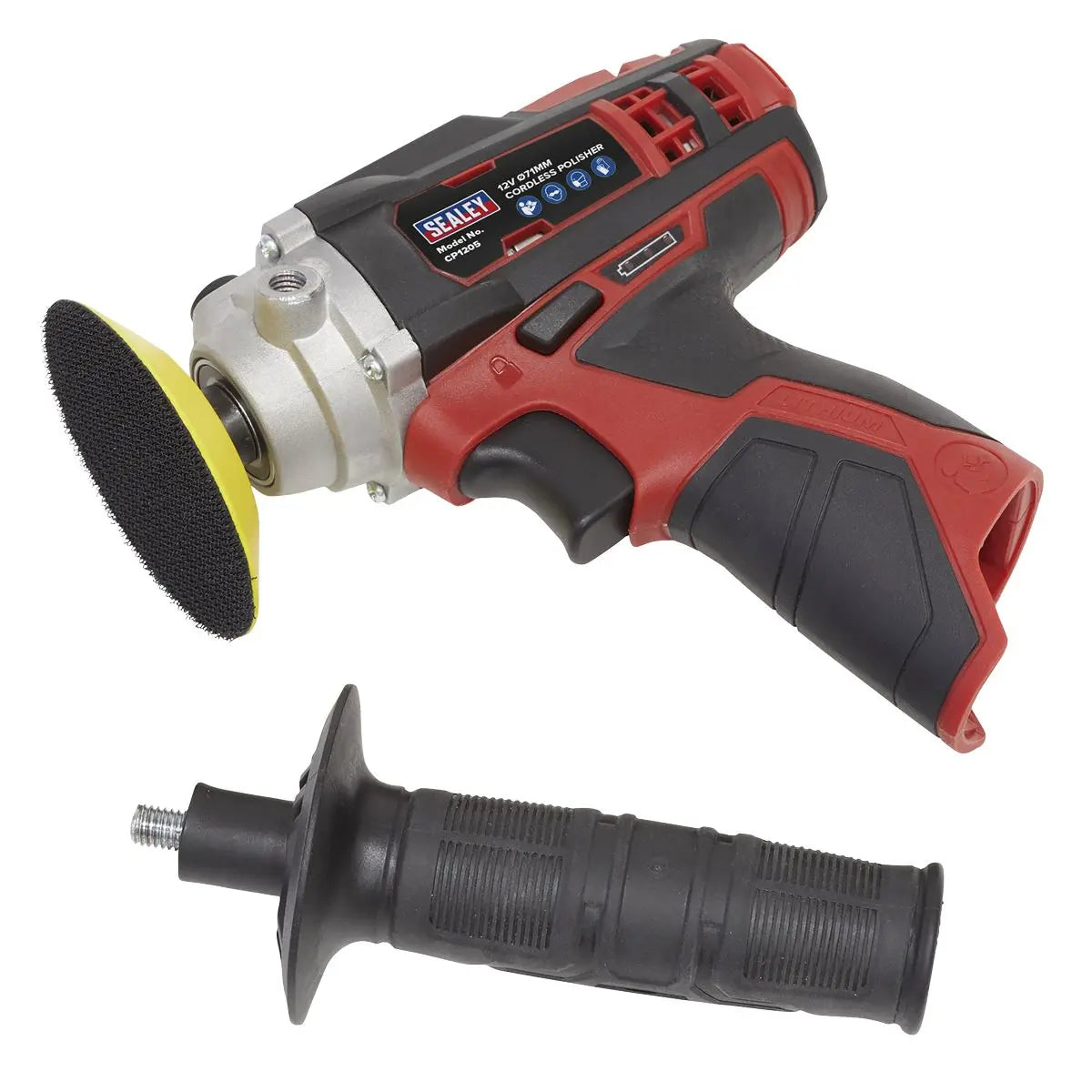 Sealey SV12 Series 6 x 12V Cordless Power Tool Kit - 3 Batteries 
