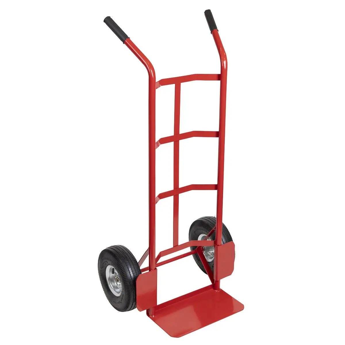 Sealey Sack Truck with Pneumatic Tyres 200kg Capacity  White Rose Tools
