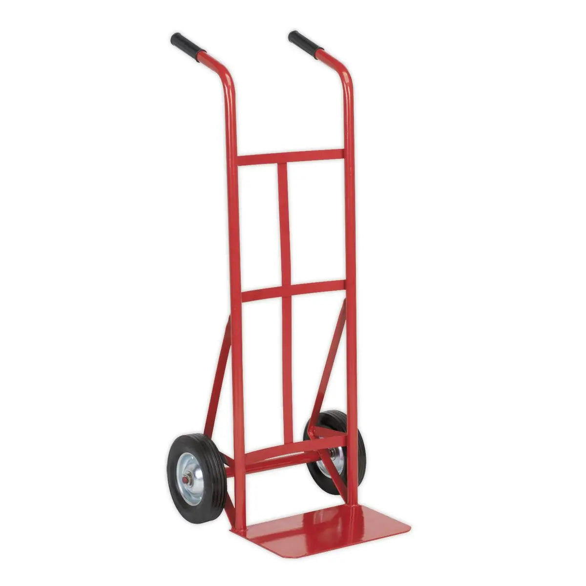 Sealey Sack Truck with Solid Tyres 150kg Capacity  White Rose Tools