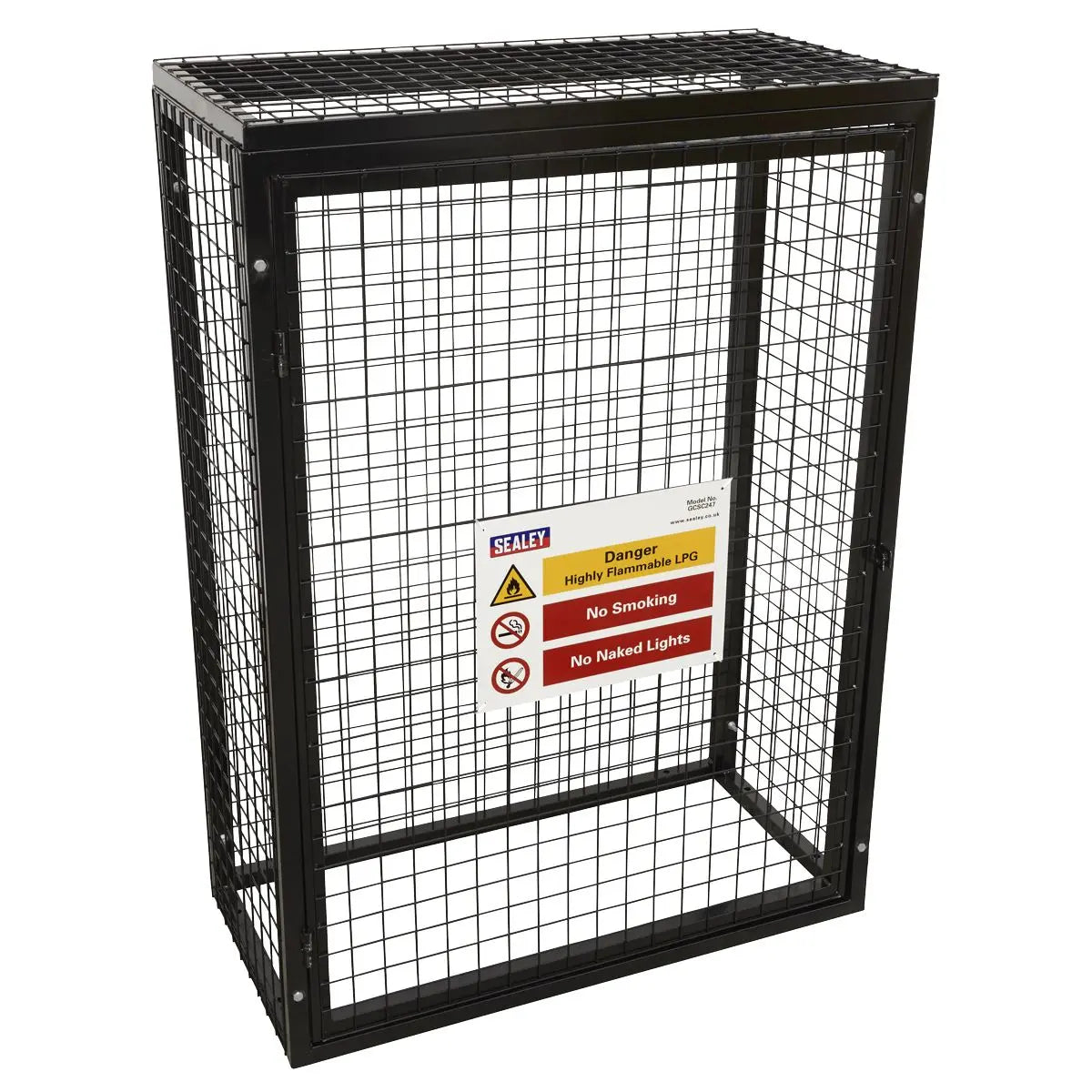 Sealey Safety Cage - 2 x 47kg Gas Cylinders 