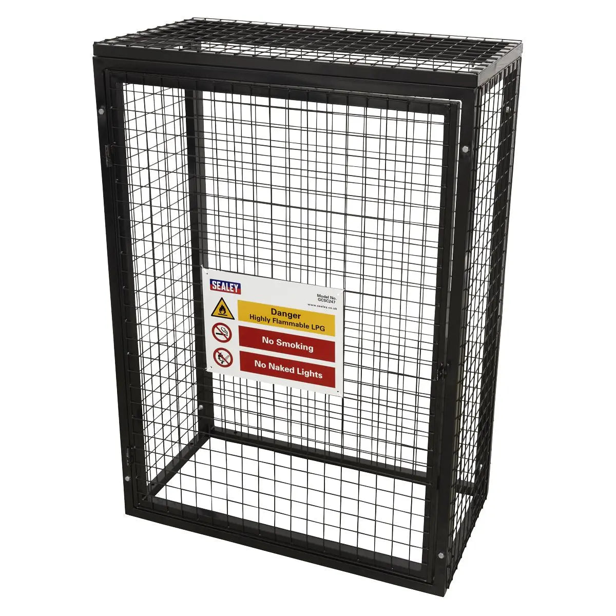 Sealey Safety Cage - 2 x 47kg Gas Cylinders 