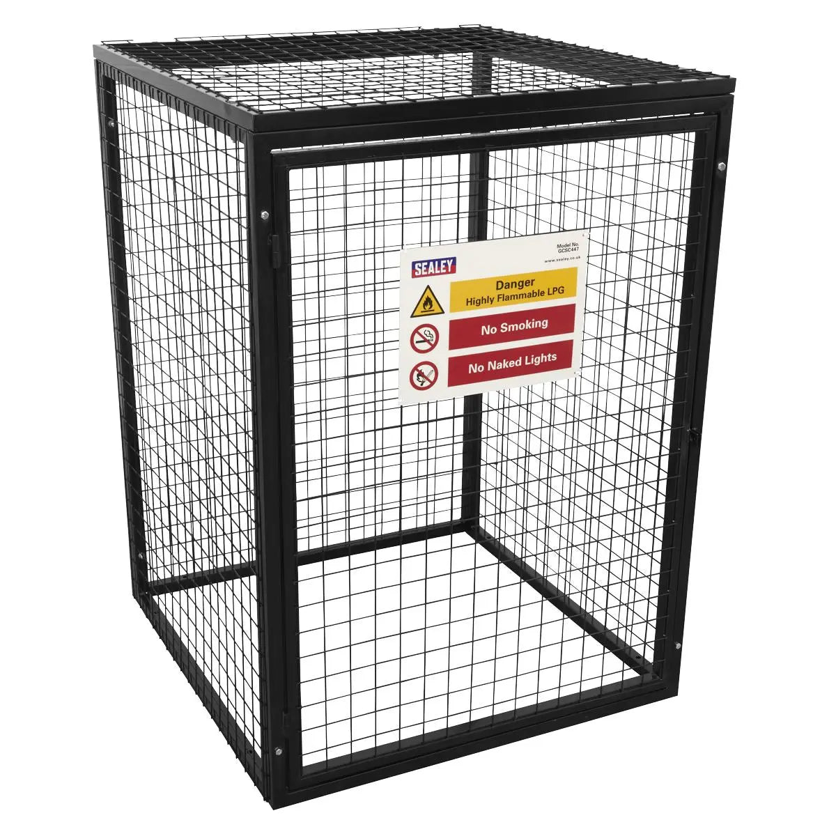 Sealey Safety Cage - 4 x 47kg Gas Cylinders 
