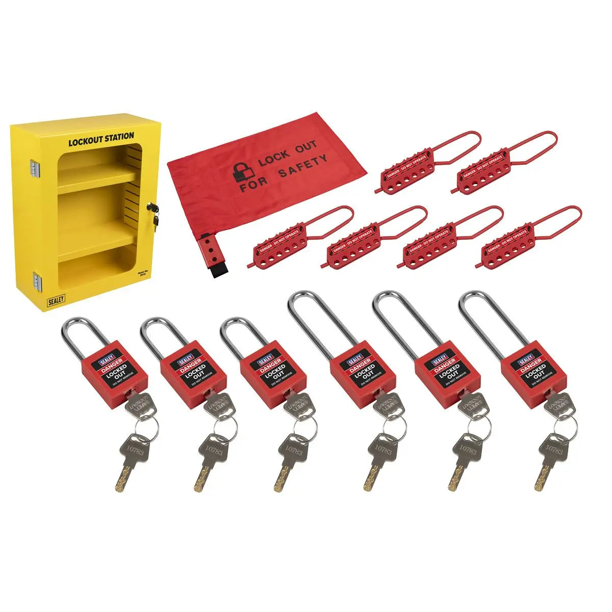 Sealey Safety Lockout Kit  White Rose Tools