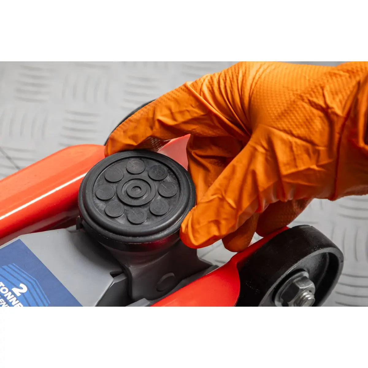 Sealey Safety Rubber Jack Pad - Type A  White Rose Tools