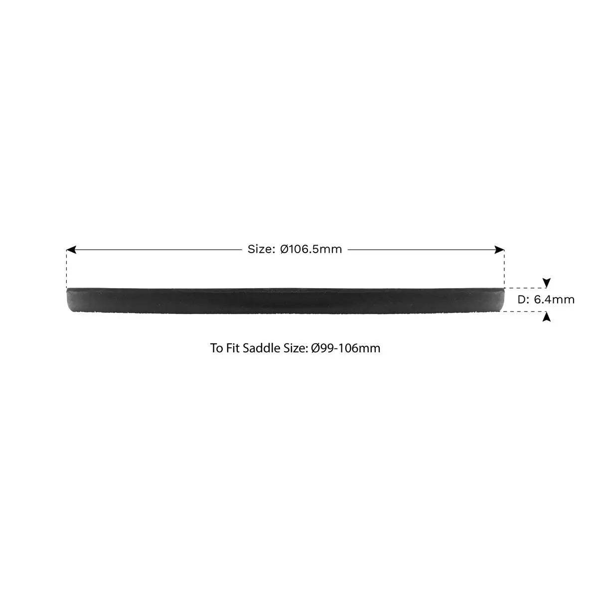 Sealey Safety Rubber Jack Pad - Type B 