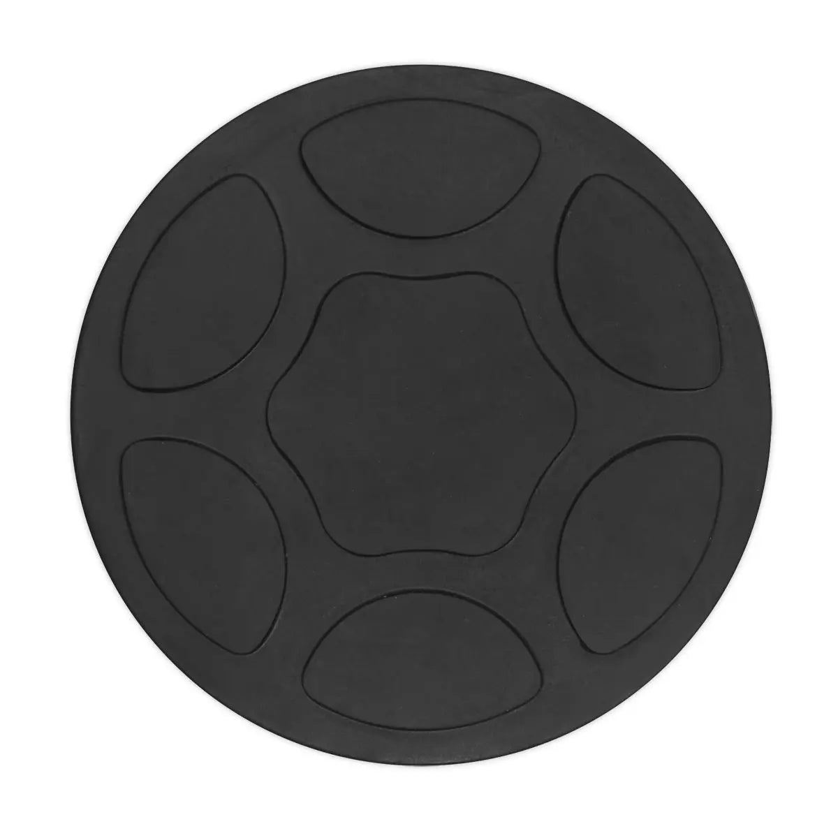 Sealey Safety Rubber Trolley Jack Pad Type B To Fit 95-97mm Saddle 