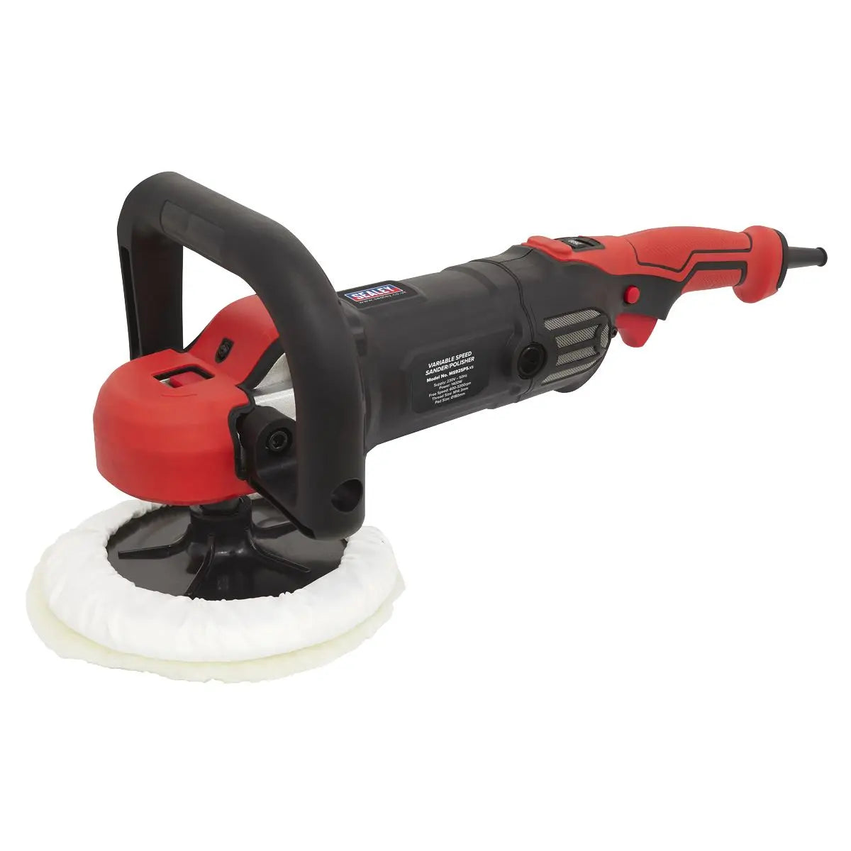 Sealey Sander/Polisher Ø180mm Variable Speed 1400W/230V 
