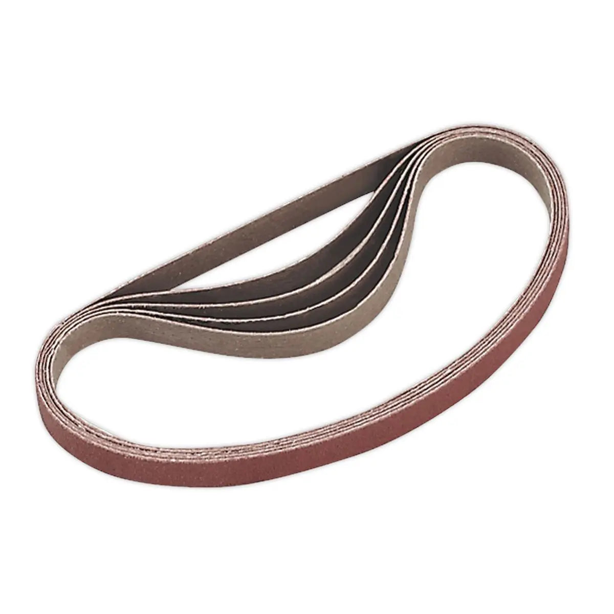 Sealey Sanding Belt 10 x 330mm 120Grit Pack of 5 