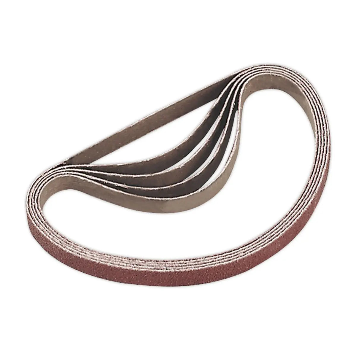 Sealey Sanding Belt 10 x 330mm 60Grit Pack of 5 