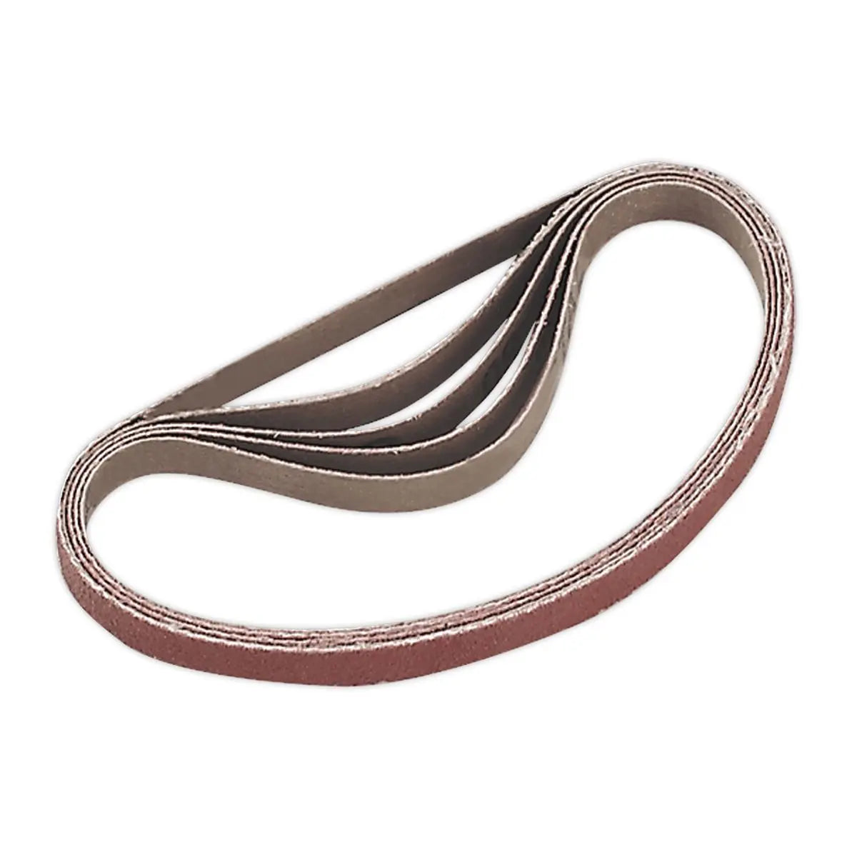 Sealey Sanding Belt 10 x 330mm 80Grit Pack of 5 