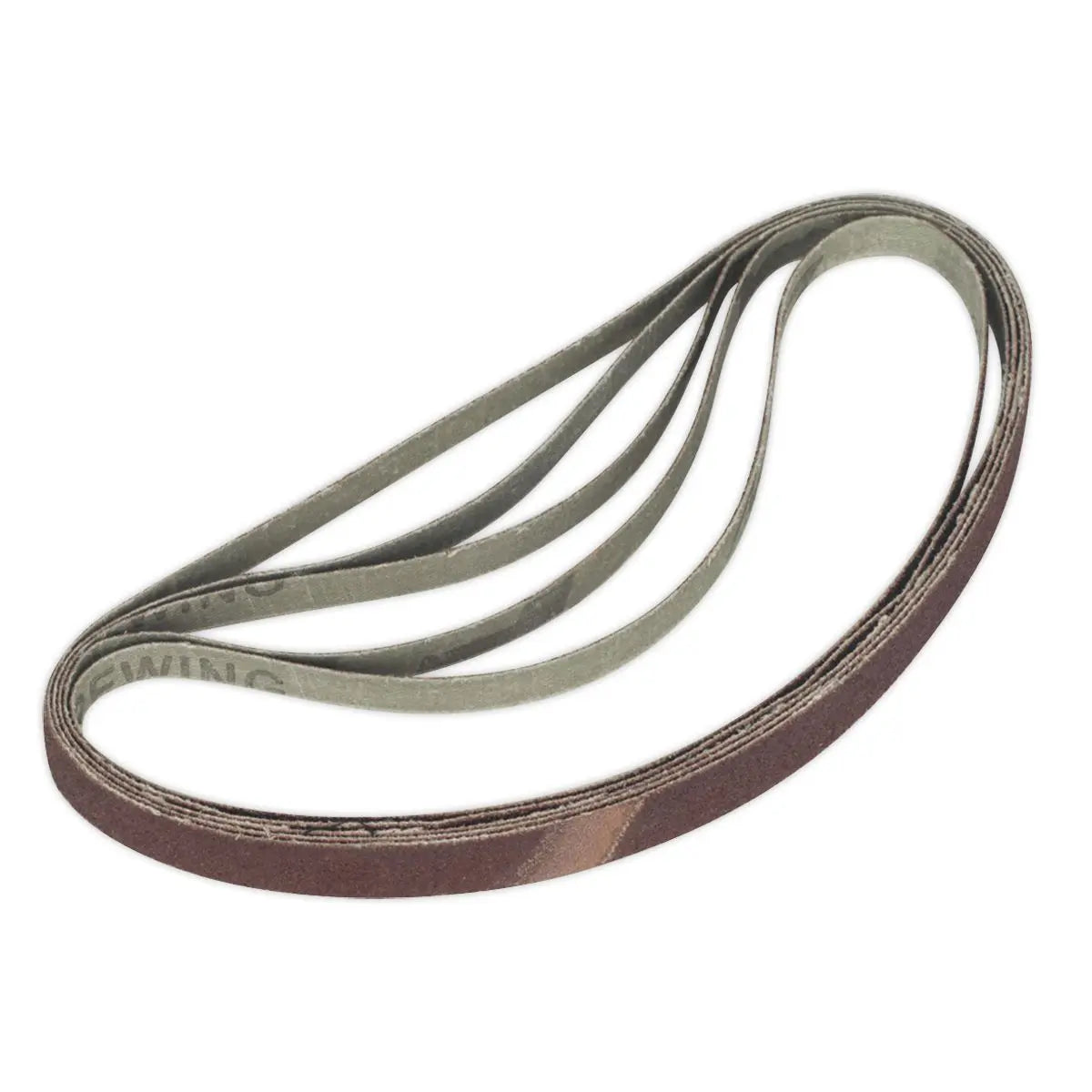 Sealey Sanding Belt 12mm x 456mm Pack of 5 Belts 