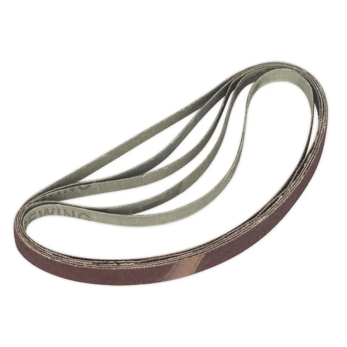 Sealey Sanding Belt 12mm x 456mm Pack of 5 Belts 