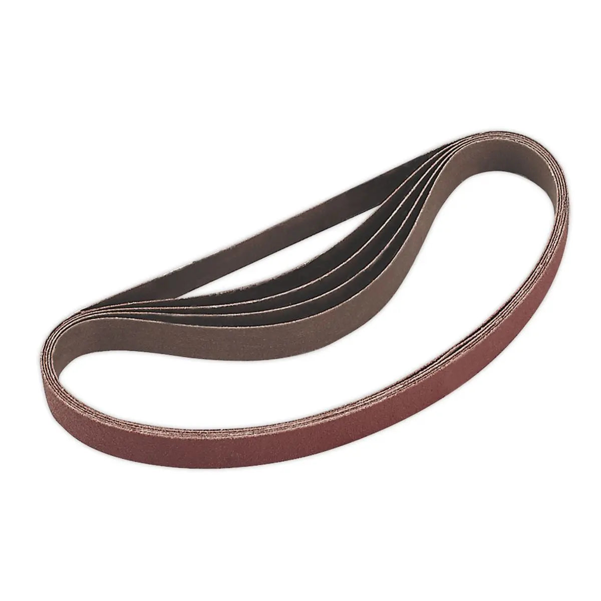 Sealey Sanding Belt 20 x 520mm 80Grit Pack of 5 