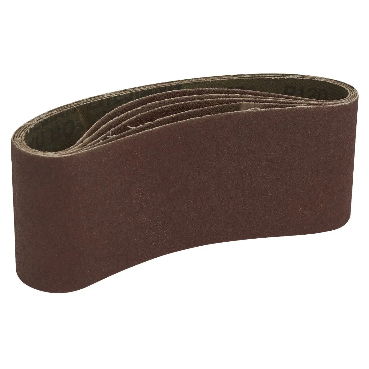 Sealey Sanding Belt 76 x 457mm 120Grit Pack of 5  White Rose Tools