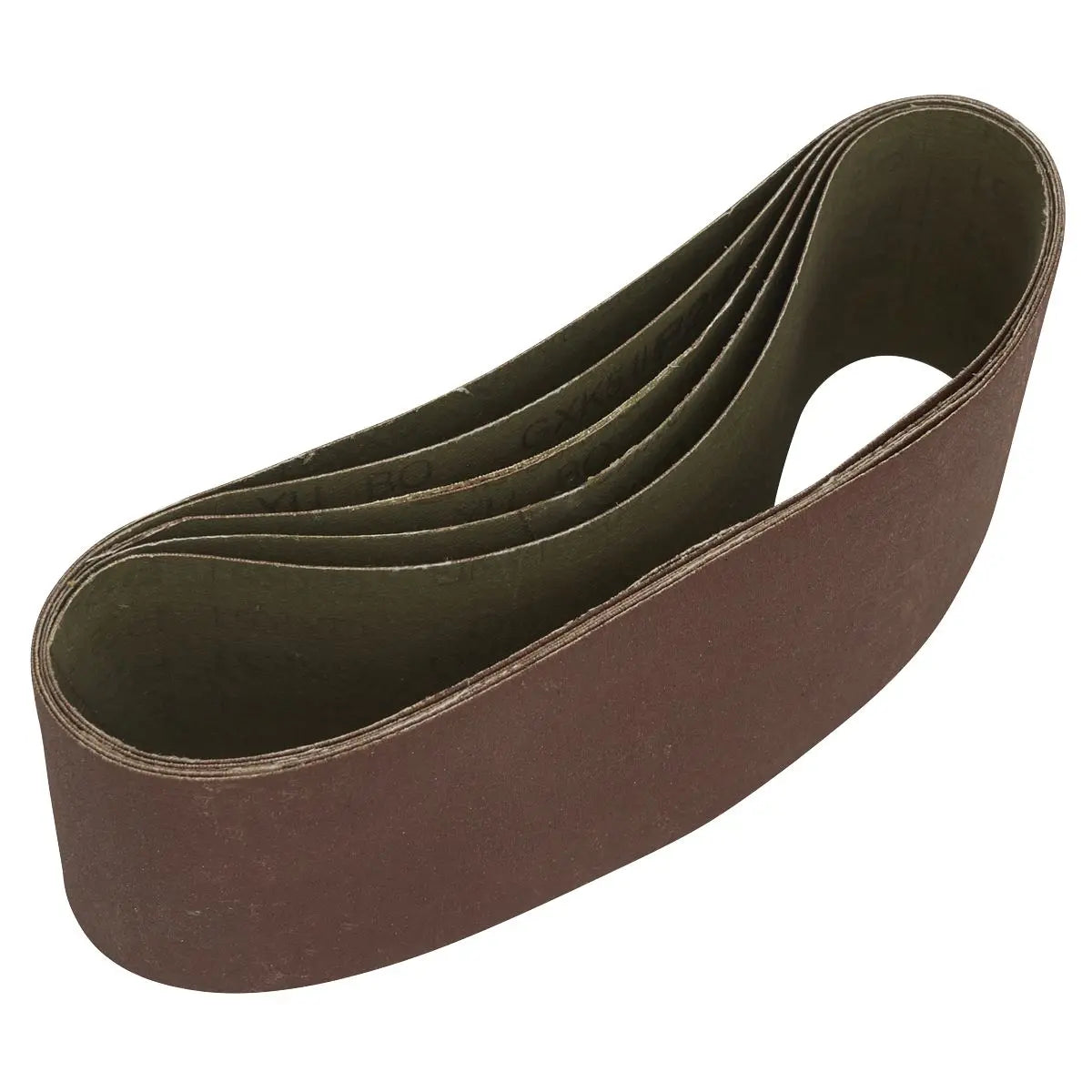 Sealey Sanding Belt 76 x 457mm 240Grit Pack of 5  White Rose Tools