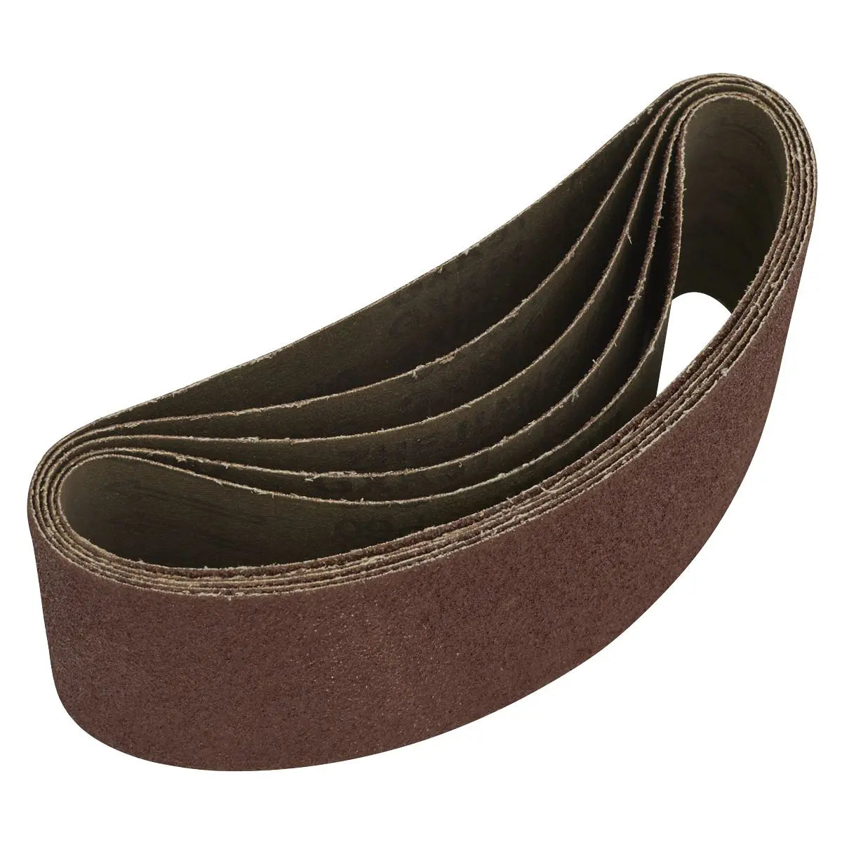Sealey Sanding Belt 76 x 457mm 60Grit Pack of 5  White Rose Tools