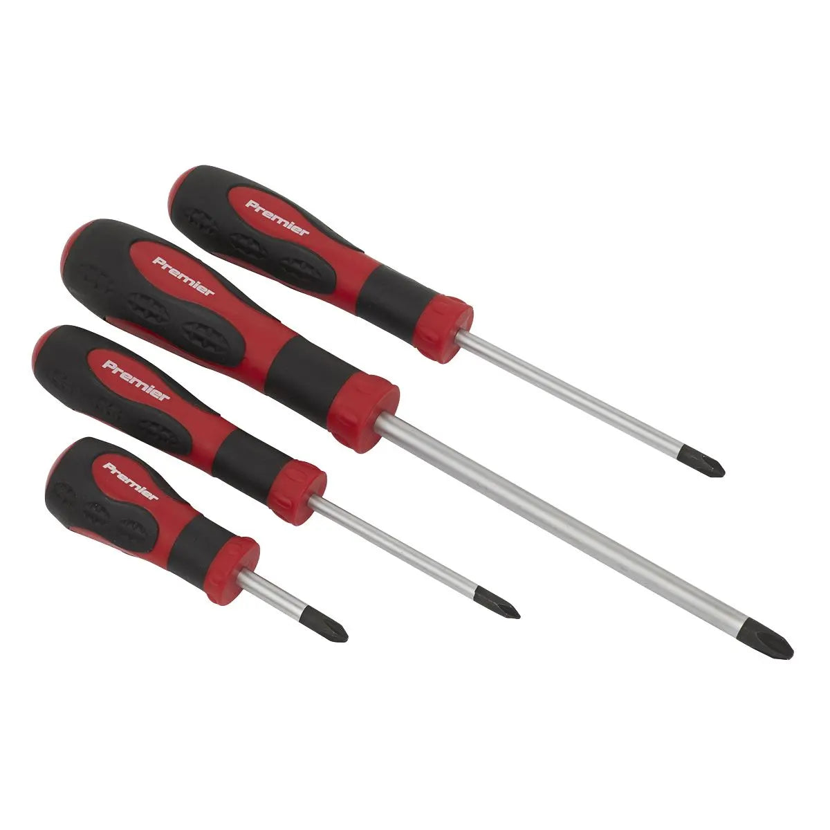Sealey Screwdriver Set JIS Japanese Industrial Standard 4 Piece Premier 