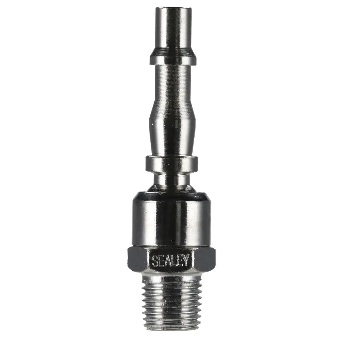 Sealey Screwed Swivel Male Bayonet Adaptor 1/4" BSPT Air Coupler Quick Coupling 