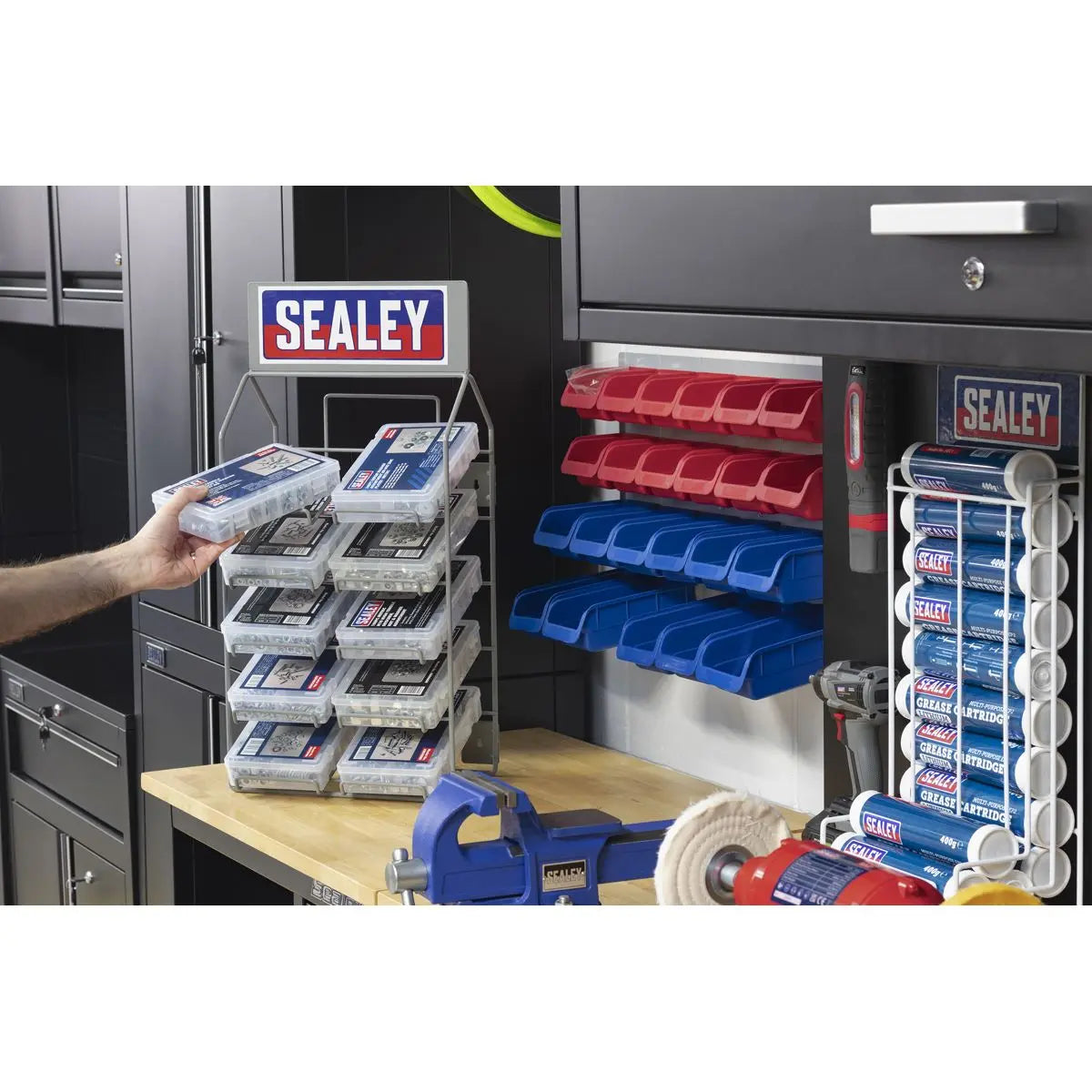 Sealey Sealey Display Stand - Assortment Boxes 