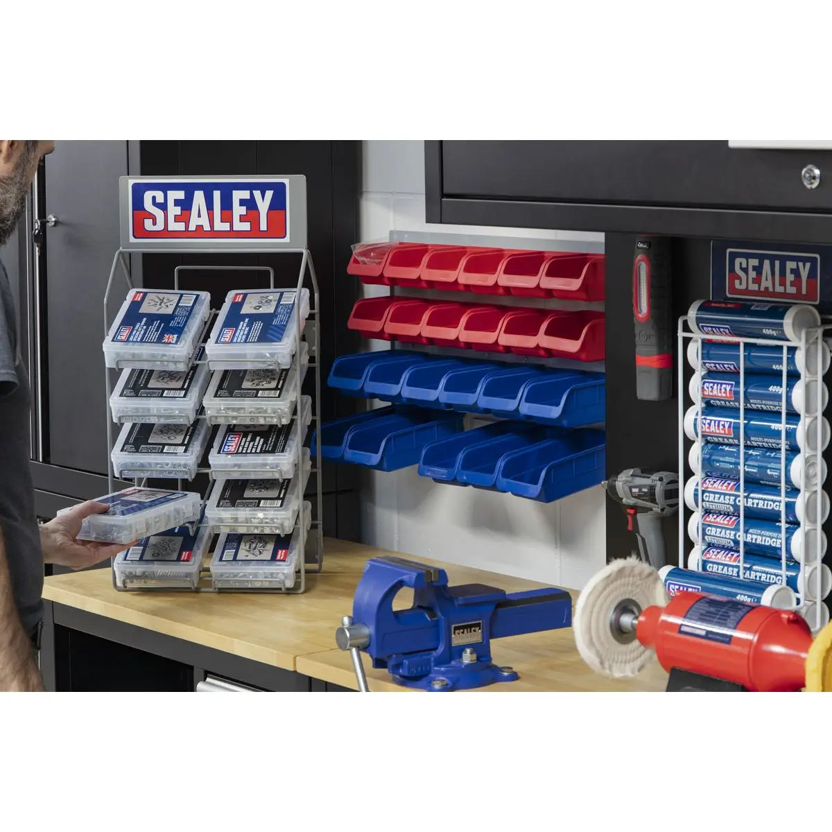 Sealey Sealey Display Stand - Assortment Boxes 