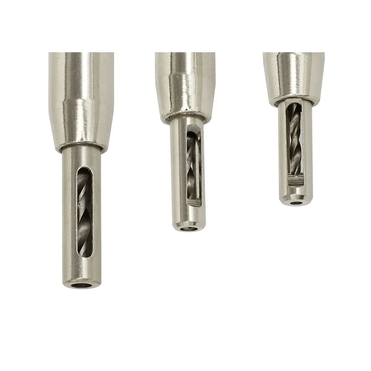 Sealey Self-Centring Chamfered Hinge Drill Set 3pc 