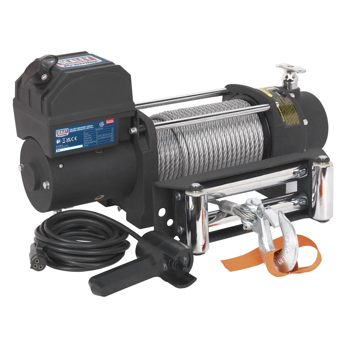 Sealey Self-Recovery Wireless Winch SRW5450 Combo Kit 