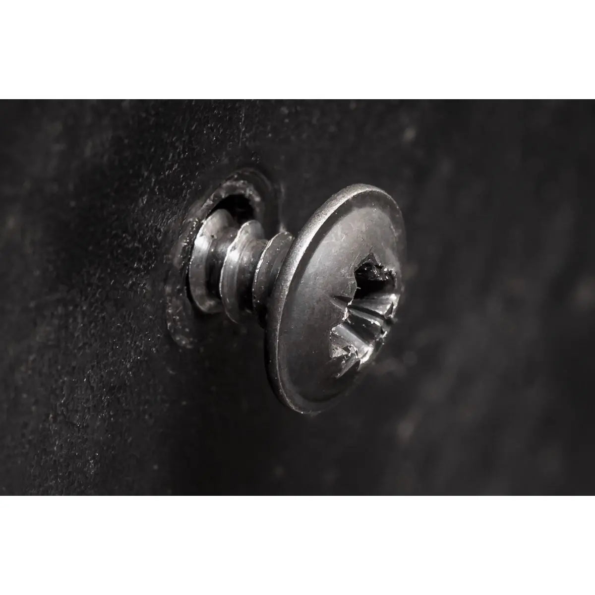 Sealey Self-Tapping Screw 3.5 x 10mm Flanged Head Black Pozi Pack of 100 