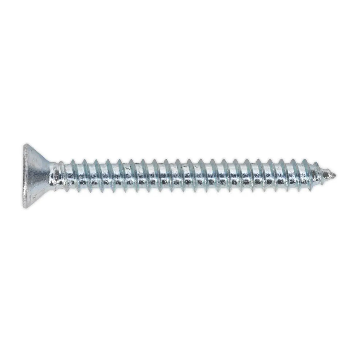 Sealey Self Tapping Screw 4.2 x 38mm Countersunk Pozi Pack of 100 