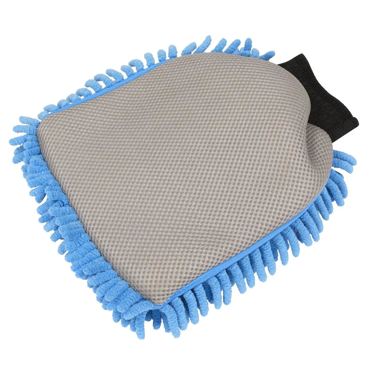 Sealey Shaggy Microfibre Mitt 2-in-1 