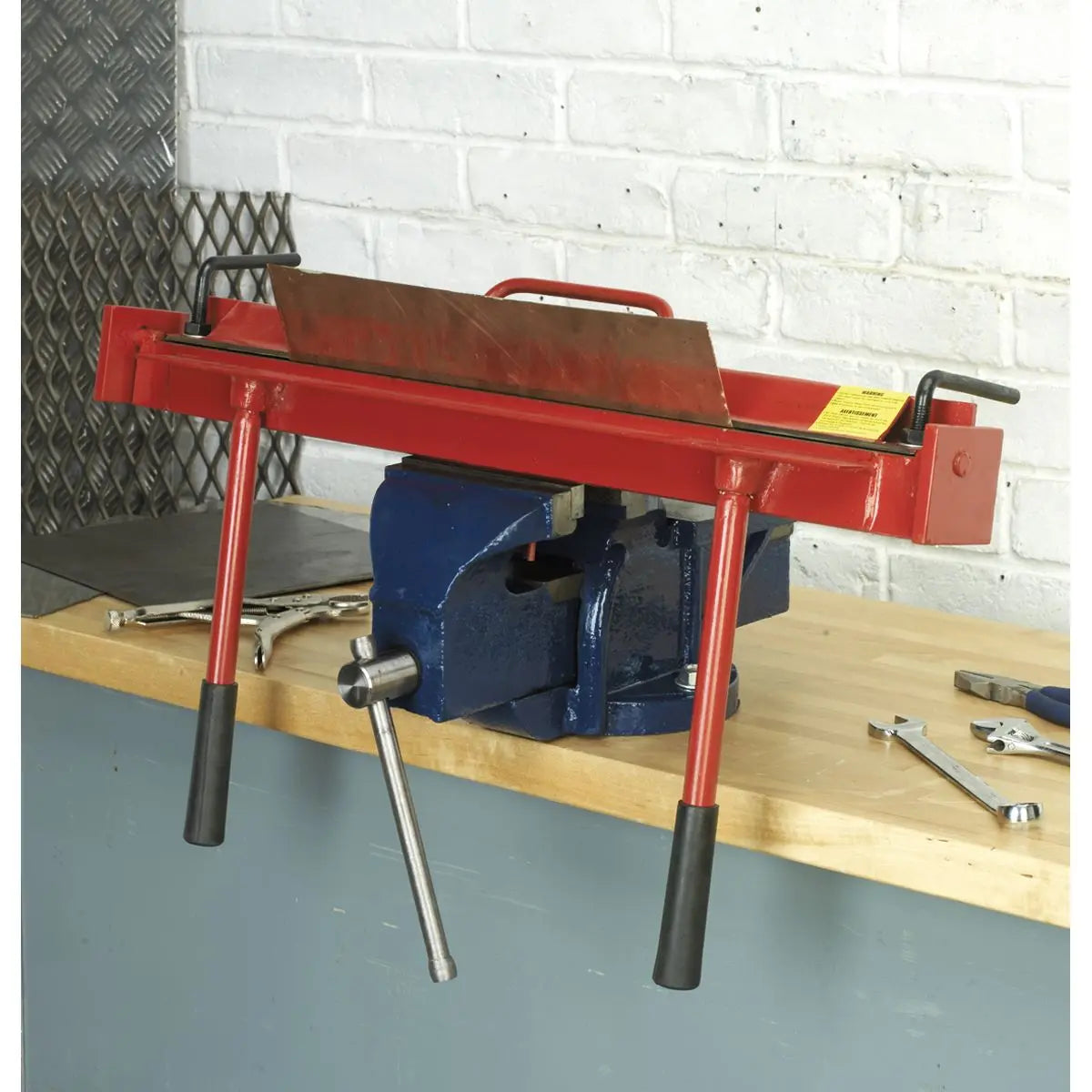 Sealey Sheet Metal Folder Vice Mounting 600mm 