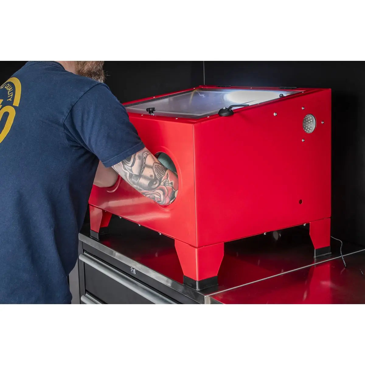 Sealey Shot Blast Cabinet with Gun 640 x 490 x 490mm 
