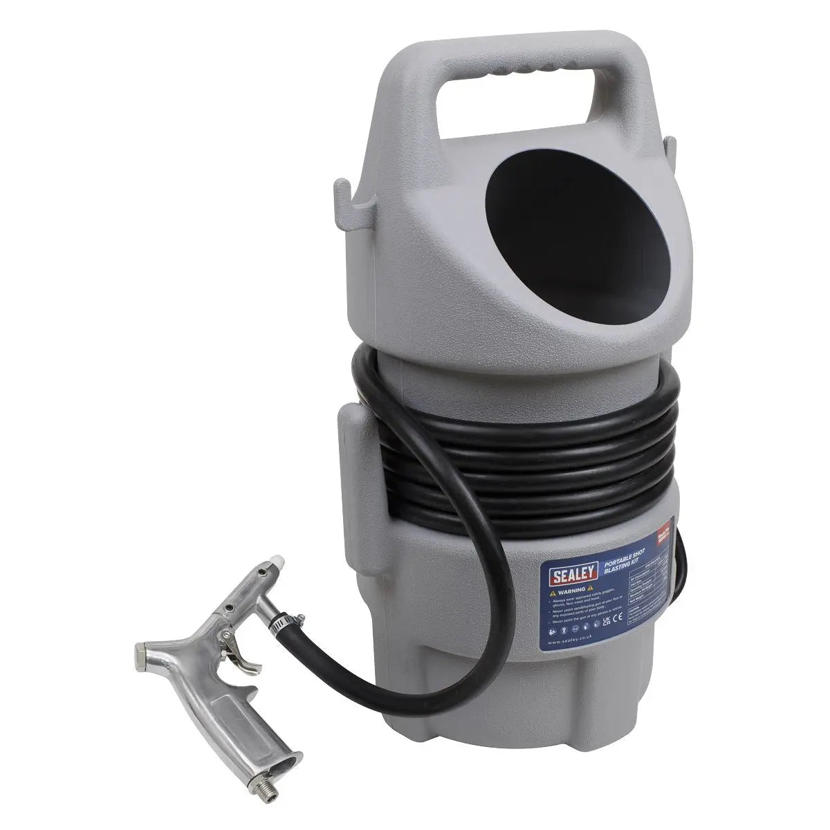 Sealey Shot Blasting Kit 22kg Capacity 