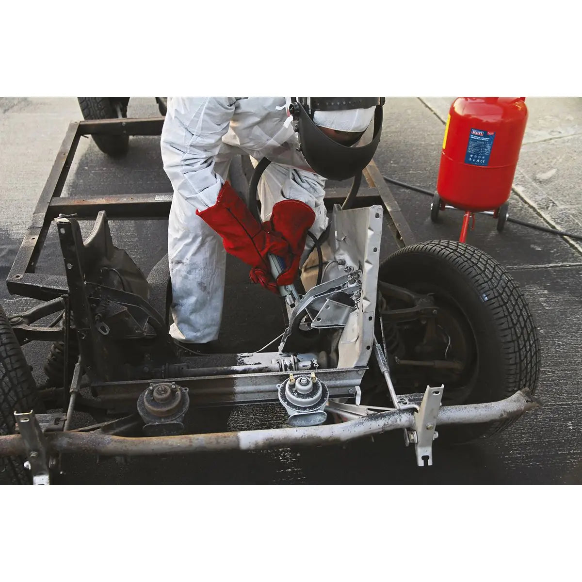 Sealey Shot & Soda Blasting Kit 