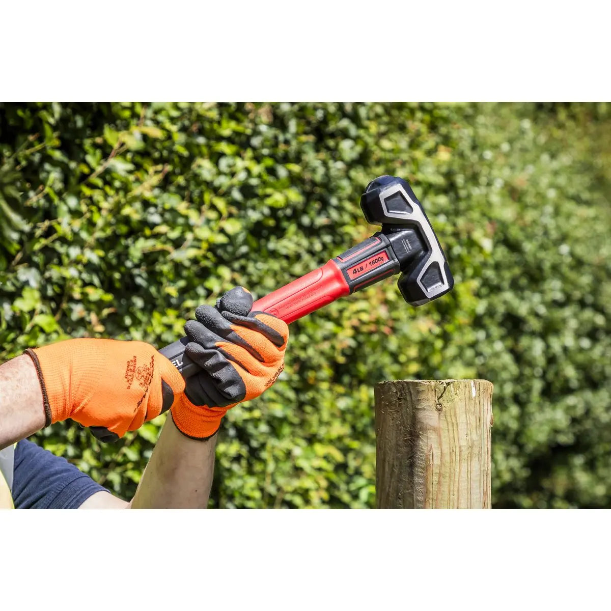 Sealey Sledge Hammer Graphite 4lb Short Handle Premier 