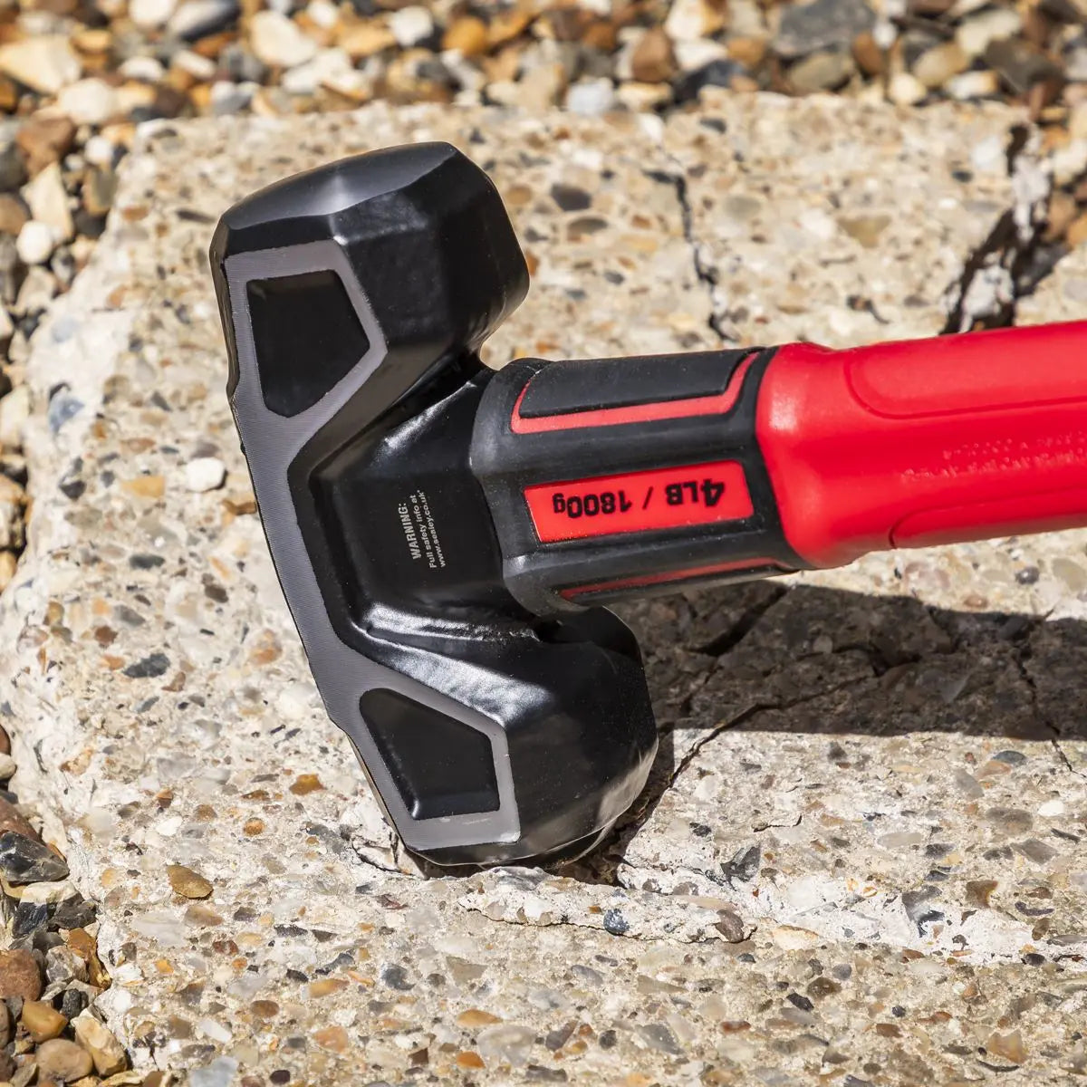 Sealey Sledge Hammer Graphite 4lb Short Handle Premier 