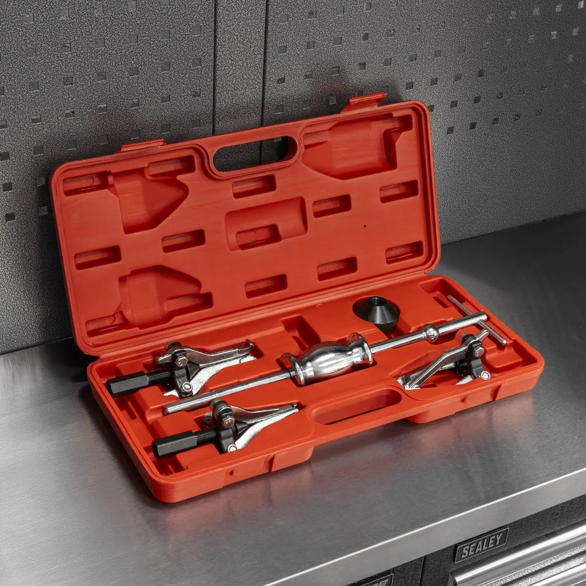 Sealey Slide Hammer Gear/Bearing Puller Set 5pc  White Rose Tools